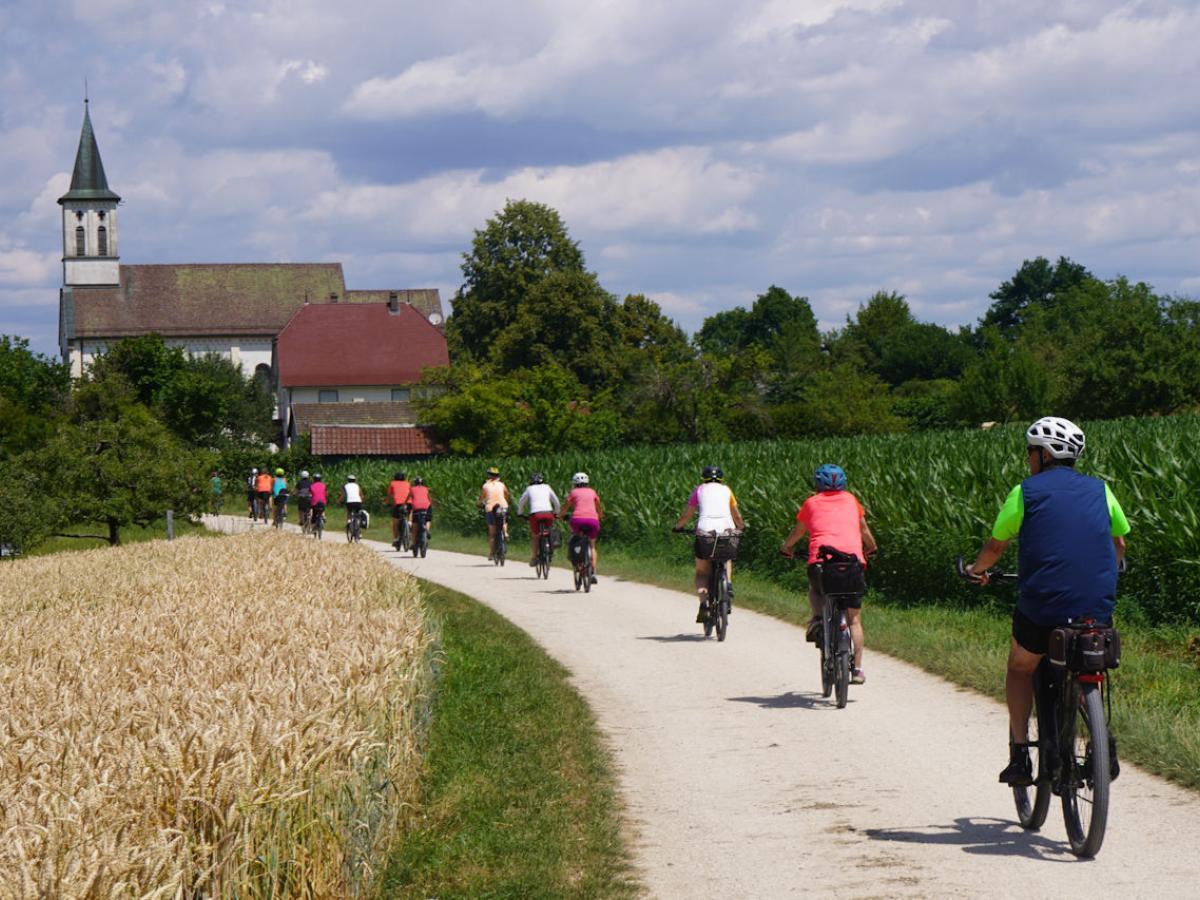 Radtour Überlingersee am Bodensee