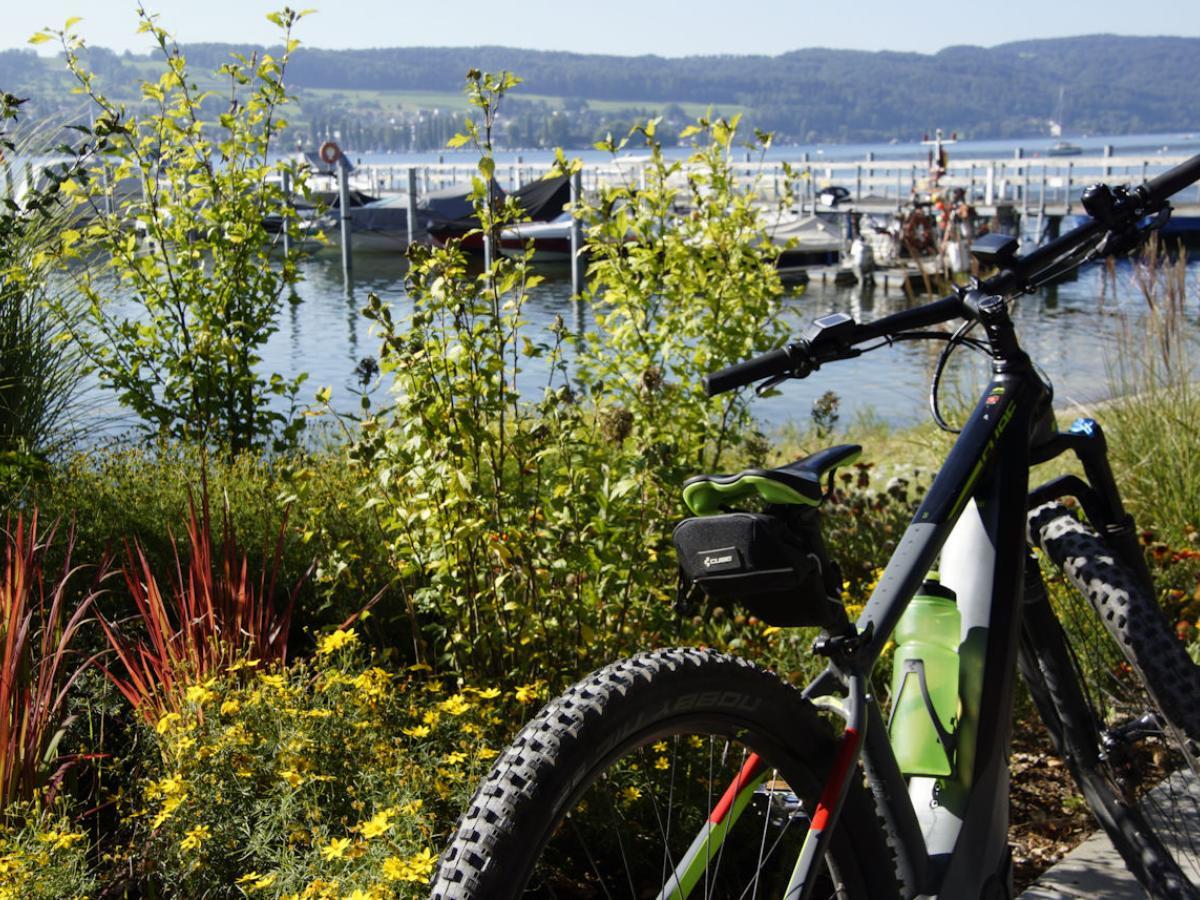 Fahrrad Bodensee Pause