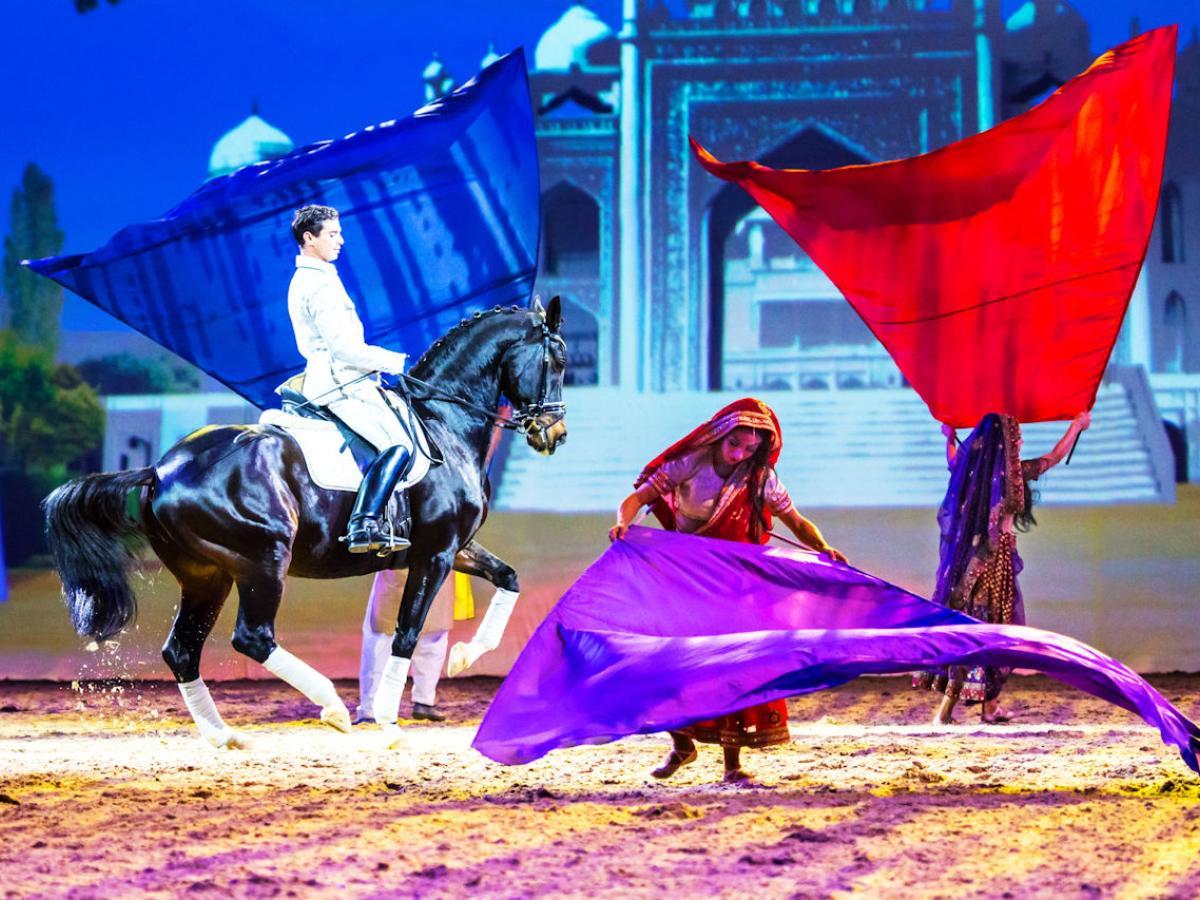 Show mit Pferden in München - Cavalluna
