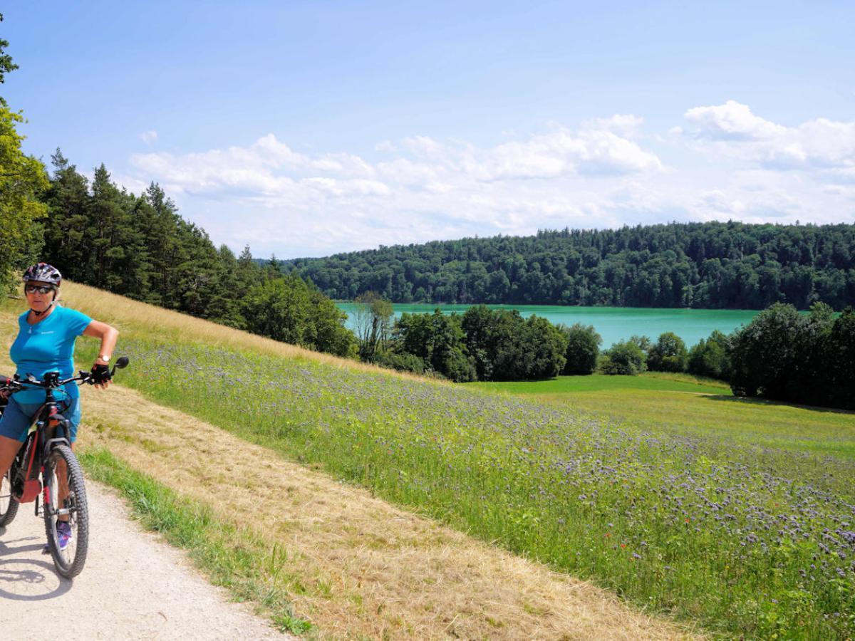 Radtour am Bodensee mit fünf Seen